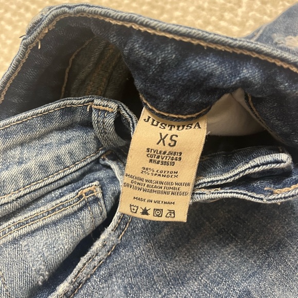 Just USA denim jean shorts - Picture 3 of 4